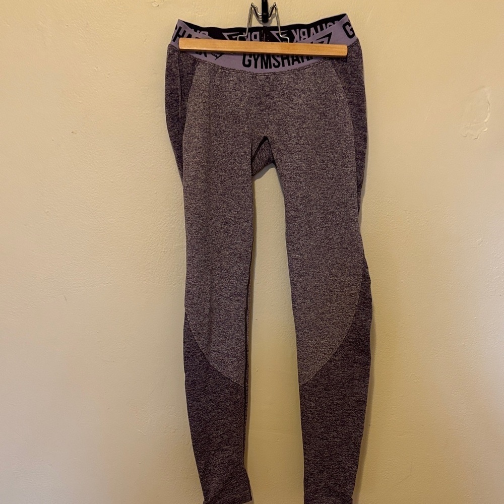 Gymshark Women's Heathered Purple Leggings
